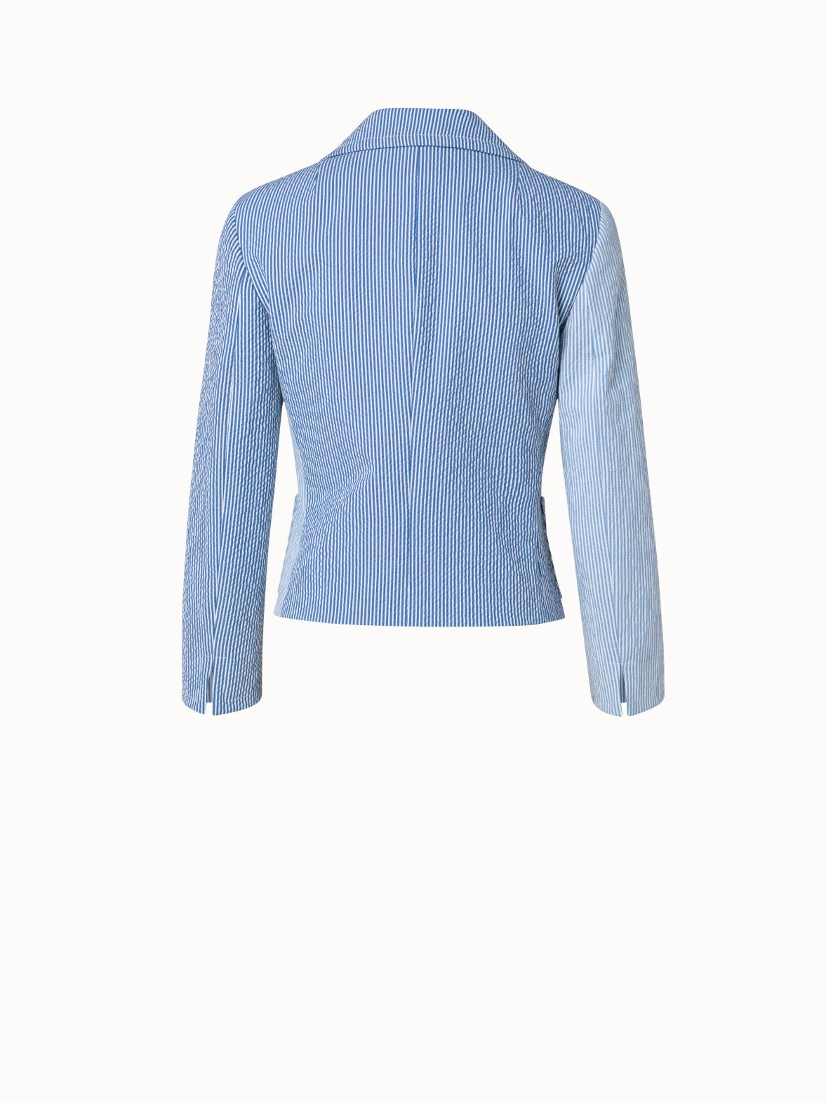 Cotton Stretch Seersucker Jacket 4 Cotton Stretch Seersucker Jacket - Image 2