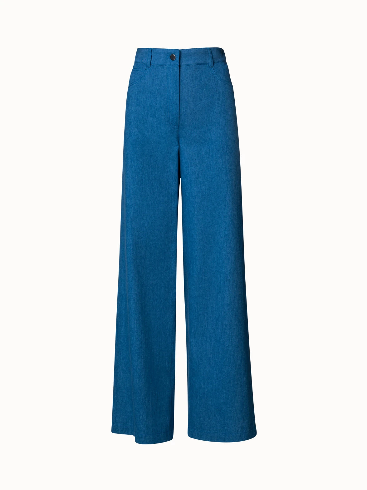 Cooper Washed Denim Wide Leg Pants 3 Cooper Washed Denim Wide Leg Pants