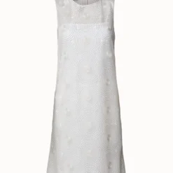 Metallic 3D Dot Embroidery Dress