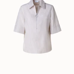 Cotton Poplin Blouse