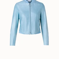 Leather Bomber Jacket