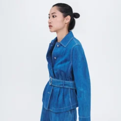 Chiara Wide Leg Denim Pants -Deals Vog Shift Store 757655