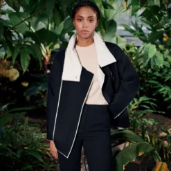 AKRIS Cashmere Two-Tone Knit Pullover -Deals Vog Shift Store 763272