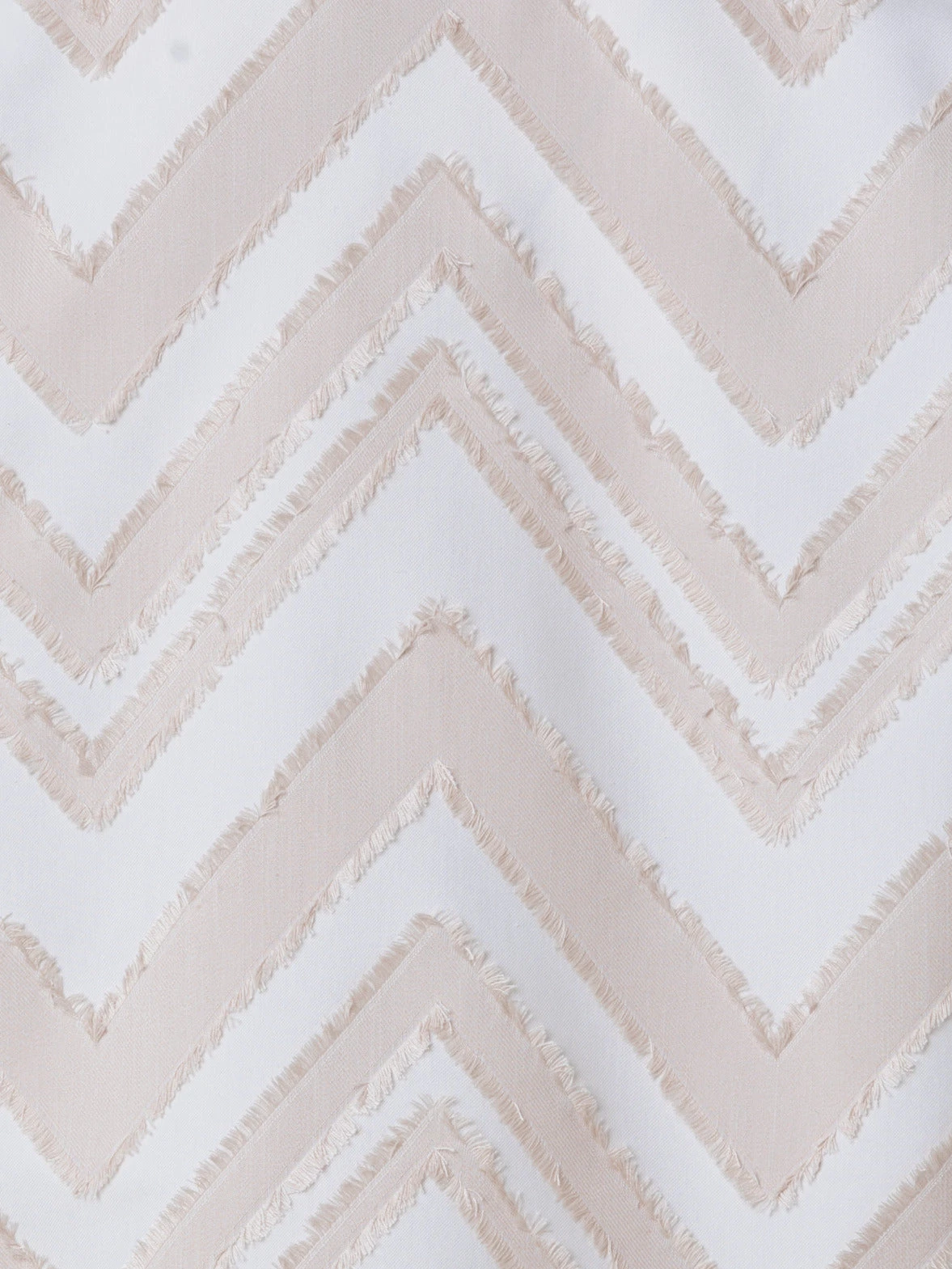 Fringed Zigzag Cotton Blend Jacquard Blouse 8 Fringed Zigzag Cotton Blend Jacquard Blouse - Image 6