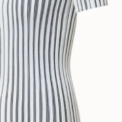 Structured Stripes Merino Wool Pullover -Deals Vog Shift Store 768238