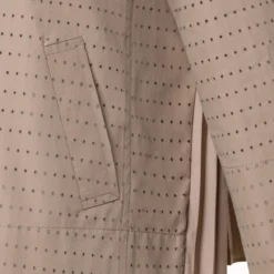 Perforated Pin Dot Cotton Poplin Jacket -Deals Vog Shift Store 768365