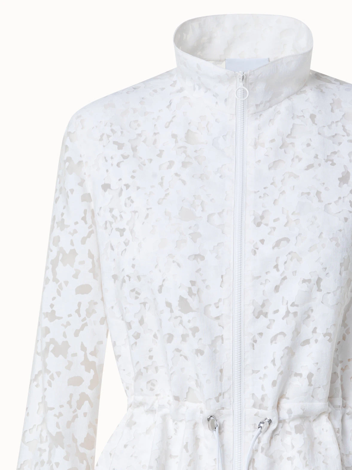 Semitransparent Kaleidoscope Organzino Jacket 6 Semitransparent Kaleidoscope Organzino Jacket - Image 4