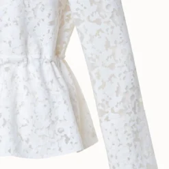 Semitransparent Kaleidoscope Organzino Jacket 12 Semitransparent Kaleidoscope Organzino Jacket -Deals Vog Shift Store 768368