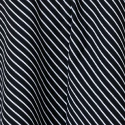 Flared Dress In Pinstripe Cotton Blend Jacquard -Deals Vog Shift Store 768626
