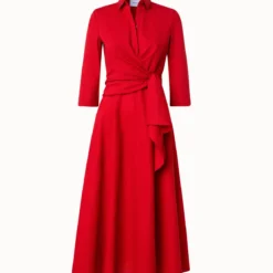 Cotton Seersucker Midi Dress 10 Cotton Seersucker Midi Dress -Deals Vog Shift Store 769146