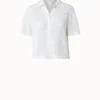 Chunky Cotton Dot Mesh Polo Shirt -Deals Vog Shift Store 769265