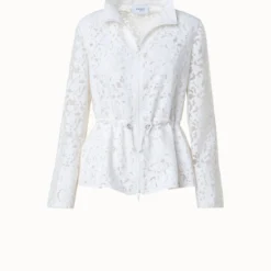 Semitransparent Kaleidoscope Organzino Jacket 10 Semitransparent Kaleidoscope Organzino Jacket -Deals Vog Shift Store 769345