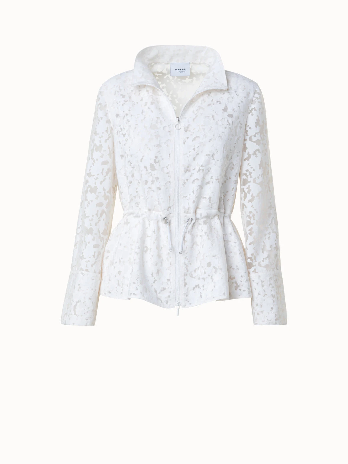 Semitransparent Kaleidoscope Organzino Jacket 5 Semitransparent Kaleidoscope Organzino Jacket - Image 3