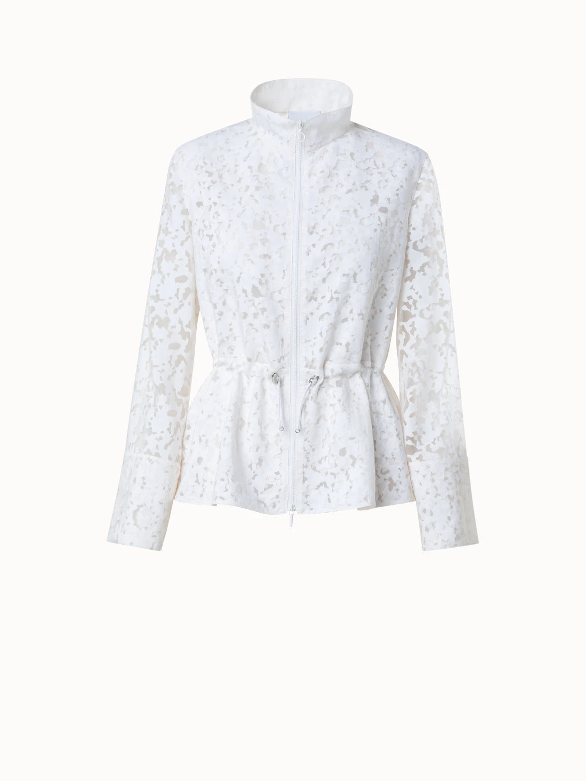 Semitransparent Kaleidoscope Organzino Jacket 3 Semitransparent Kaleidoscope Organzino Jacket