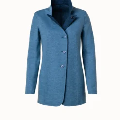 AKRIS Cashmere Jersey Long Jacket -Deals Vog Shift Store 770201