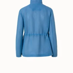 AKRIS Viscose Cotton Open Weave Jacket -Deals Vog Shift Store 770303