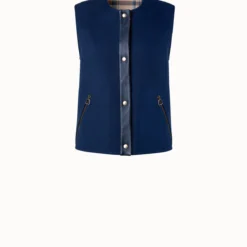 AKRIS Reversible Three-in-One Wool Double Weave Jacket -Deals Vog Shift Store 770312