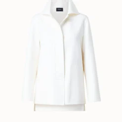 AKRIS Cashmere Double-Face Long Jacket -Deals Vog Shift Store 770346