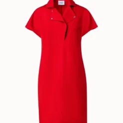 Cotton Stretch Gabardine Dress With Biker Collar 10 Cotton Stretch Gabardine Dress With Biker Collar -Deals Vog Shift Store 771998 7bfeea64 c815 43a9 9cff 039ea65078e1