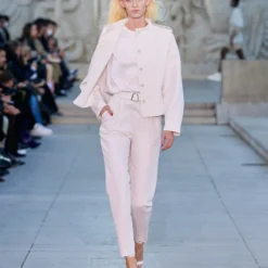 AKRIS Cotton Linen Blend Jacket 12 AKRIS Cotton Linen Blend Jacket -Deals Vog Shift Store 789668