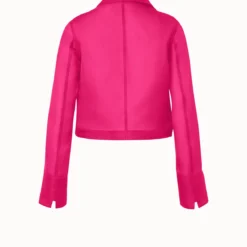 AKRIS Silk Organza Double-Breasted Short Jacket -Deals Vog Shift Store 807165