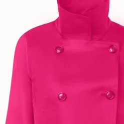 AKRIS Silk Organza Double-Breasted Short Jacket -Deals Vog Shift Store 807171