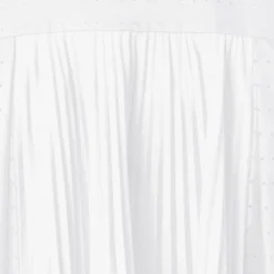 Perforated Pin Dot Cotton Poplin Blouse -Deals Vog Shift Store 808209