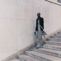 AKRIS Wool Double-Face Double-Breasted Jacket