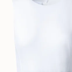 Techno Mesh Tape Intarsia Dress With Jersey Top -Deals Vog Shift Store 839725