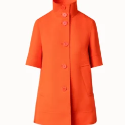 Wool Tricotine Carcoat