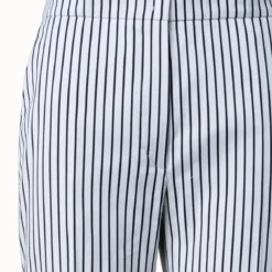 Chio Full Length Pant In Pinstripe Jaquard -Deals Vog Shift Store 845933