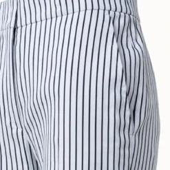 Chio Full Length Pant In Pinstripe Jaquard -Deals Vog Shift Store 845934