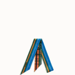 AKRIS Scarf Print Cashmere Silk Tie Scarf