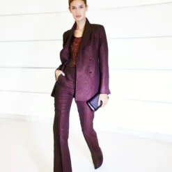 AKRIS Double Breasted Jacket In Wool Lurex -Deals Vog Shift Store Akris RE22 Editorial A49 4x5 e3399c7c 5ad1 48ad 9782 038286409921