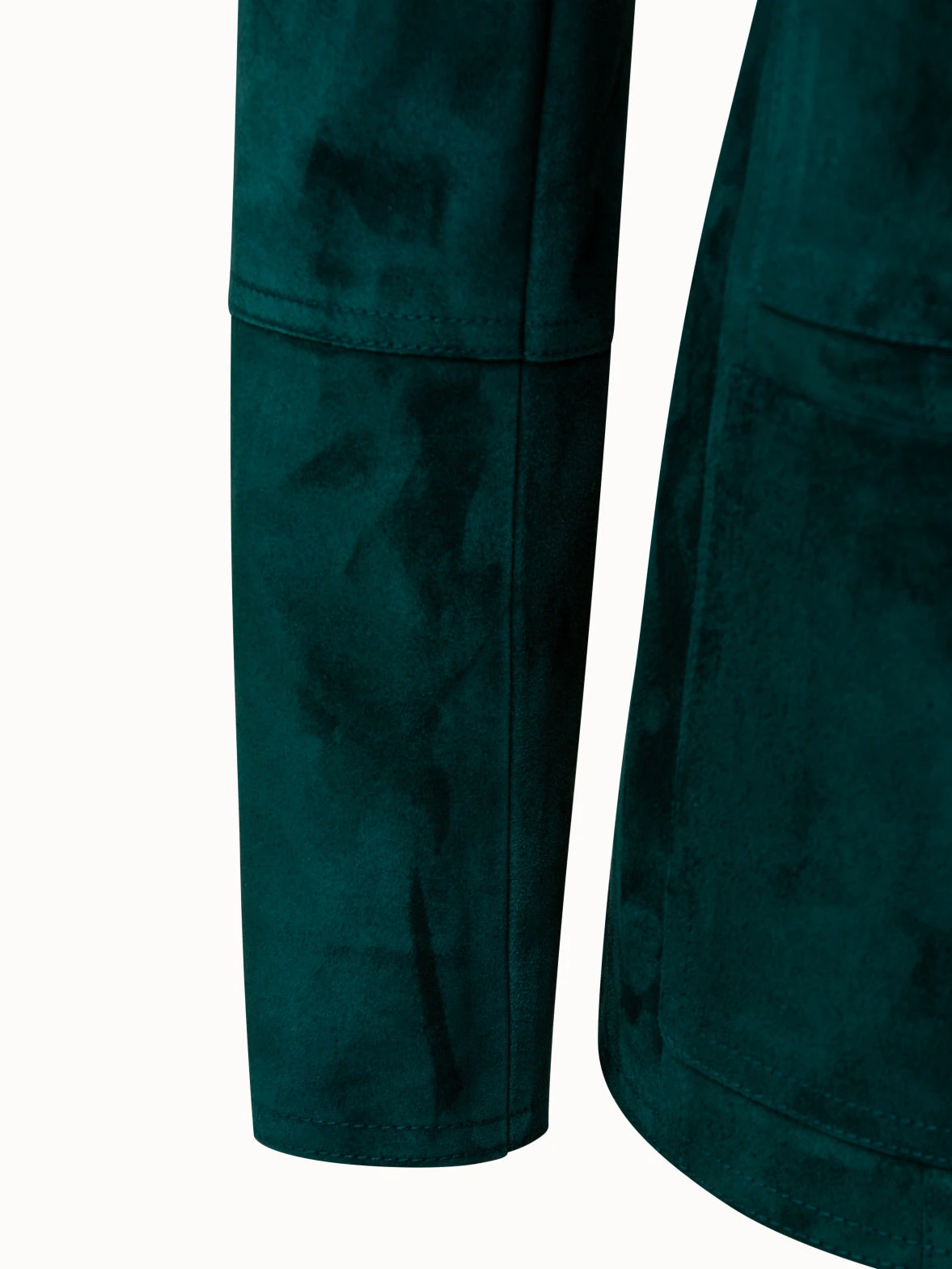 AKRIS Fitted Lamb Suede Leather Jacket 8 AKRIS Fitted Lamb Suede Leather Jacket - Image 6