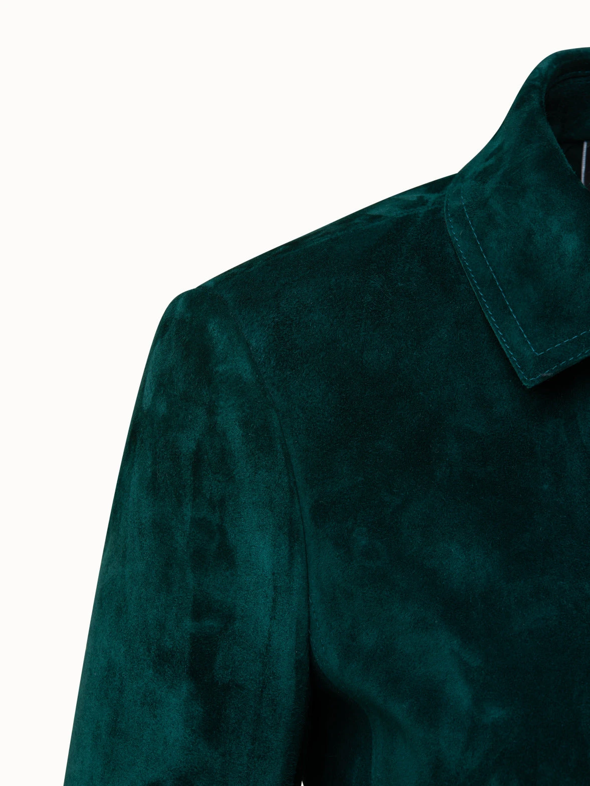 AKRIS Fitted Lamb Suede Leather Jacket 9 AKRIS Fitted Lamb Suede Leather Jacket - Image 7